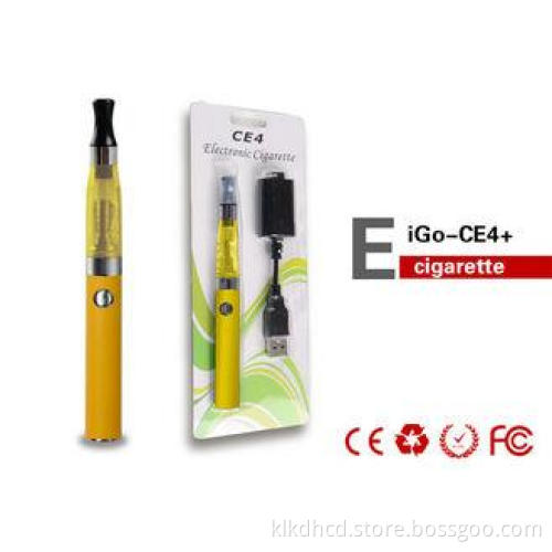 650mAh 3.7V 1.6-2.1ML Health EGO CE4 Electronic Cigarette F